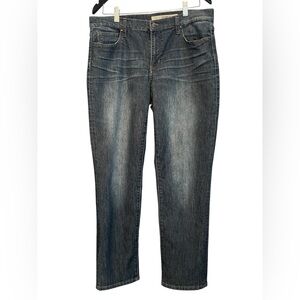 DKNY Indigo Straight Leg Jeans